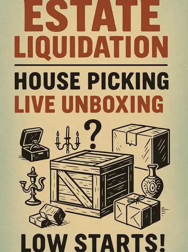 Estate Liquidation! Let’s Pick This House