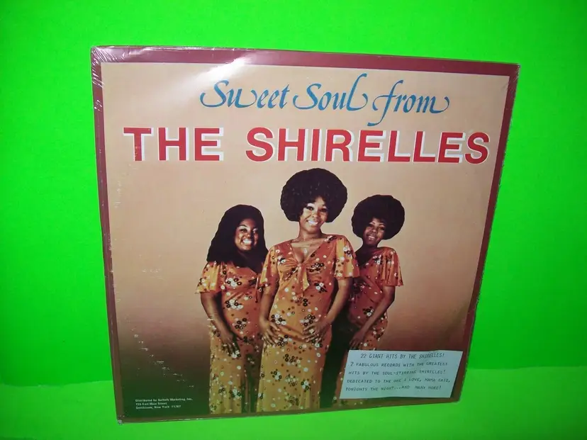The Shirelles Sweet Soul From The Shirelles 1972 Double Record SEALED Soul Funk