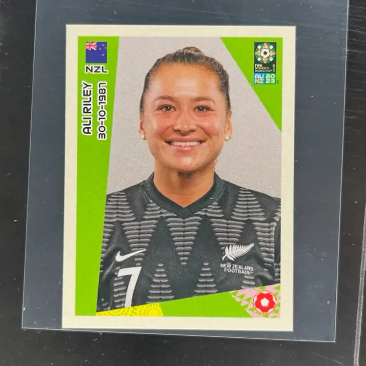 Ali Riley 2023 Panini Women’s World Cup Sticker New Zealand  Soccer Card