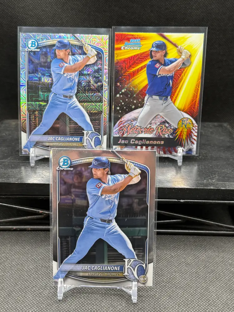Jac Caglianone 3 Card Lot