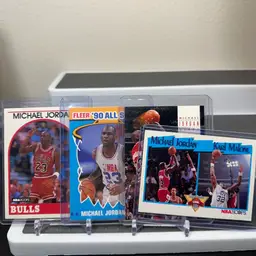 Michael Jordan Four Card Lot