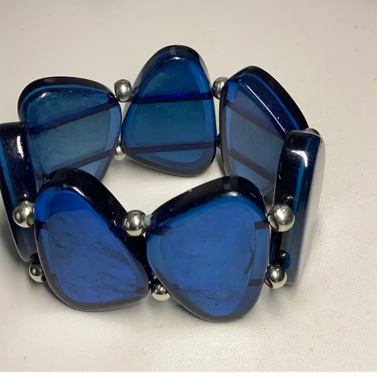 Blue Stretch Bracelet