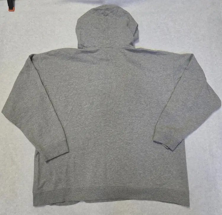 Disney Store Hooded Sweatshirt Mens XXL Gray Pullover Mickey Mouse Chicago