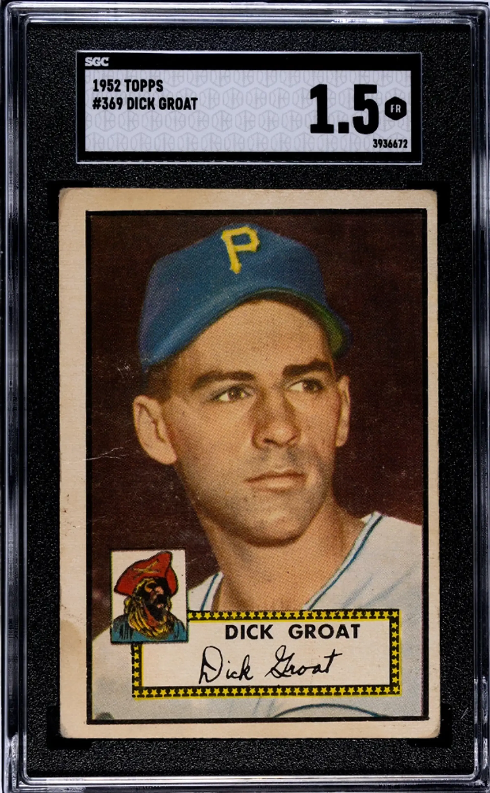 1952 Topps Dick Groat Classic