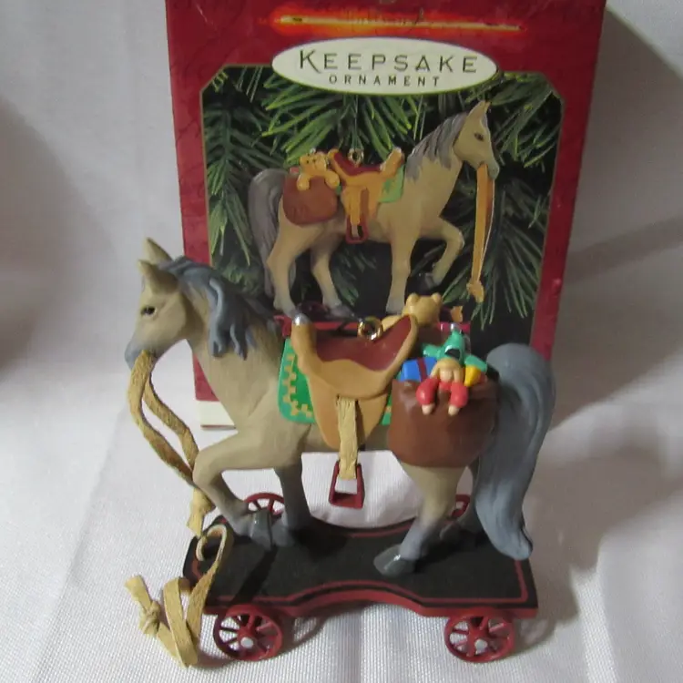 A Pony for Christmas 1999 Hallmark Keepsake Christmas Ornament