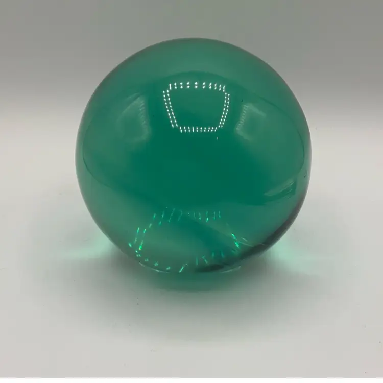 Z.Andará Aqua Green Crystal Sphere 3.5” ***Read Description***