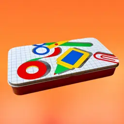 Tin Box Company Of America Retro Storage Tin Pencil Case, School Supplies Y2K