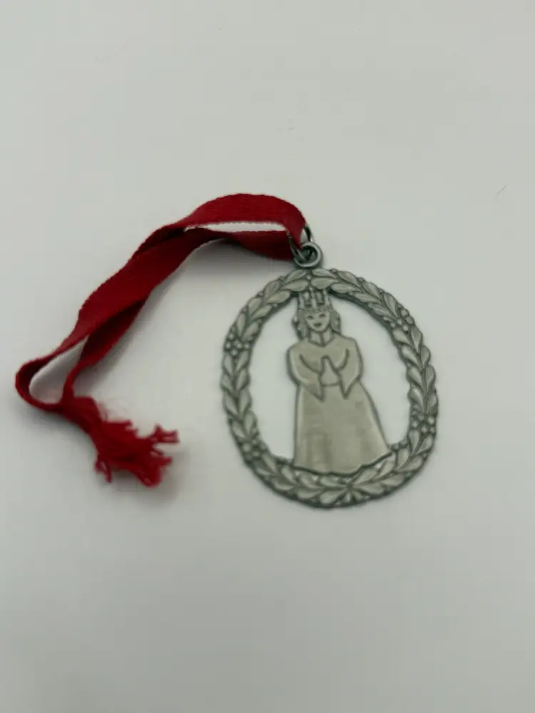 Pewter Rune TennesmeSwedish Pendant Christmas Ornament