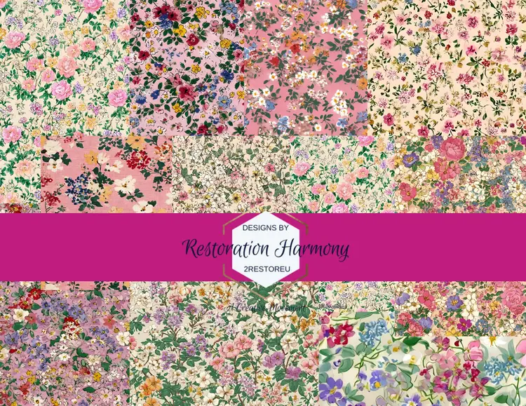 Prairie Prints Pastels -12pg digital