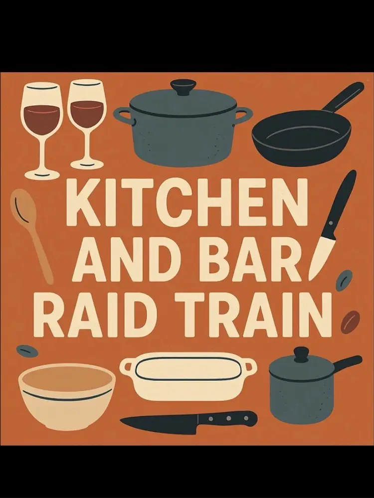 Raid Train Honestly Somewhat Kitchen Stuff But For Sure Glass Stuff ❤️