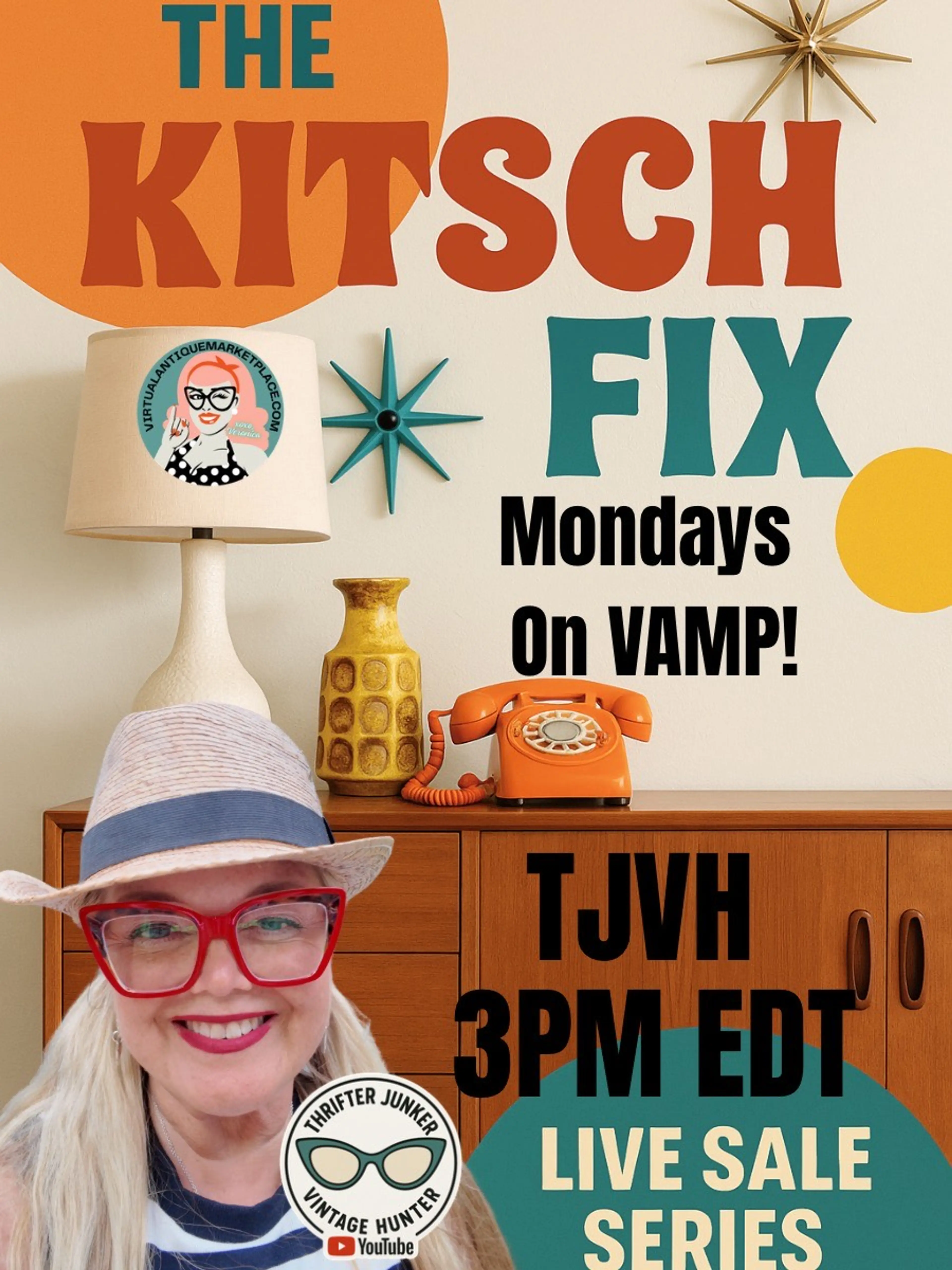 The Kitsch Fix Mondays On Virtual Antique Marketplace With TJVH