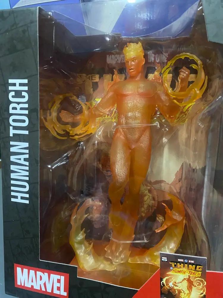 Mcfarlane Toys - Marvel Statue - Human Torch (1:6th Scale)