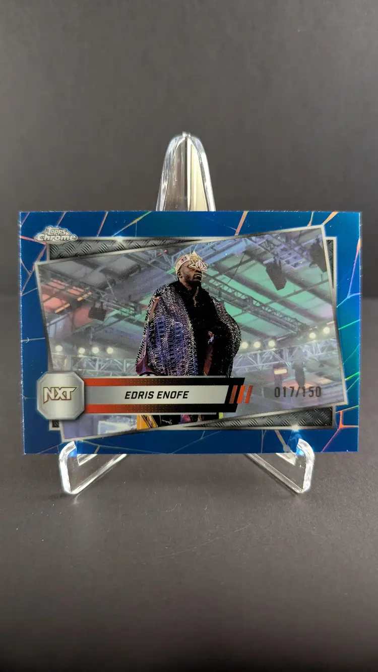 Edris Enofe 2025 WWE Topps Chrome Refractors Lot