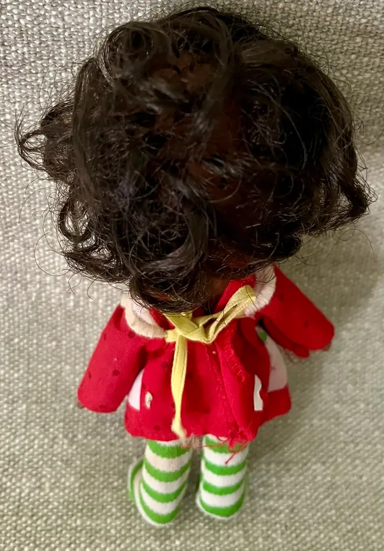 1982 Orange Blossom Doll 5.5” T Friend Of Strawberry Shortcake Clothed Kenner