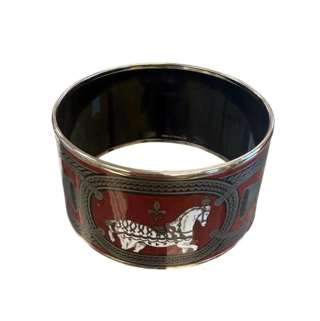 Hermes Grand Apparat Enamel Bangle