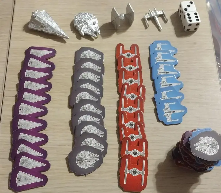 Star Wars Monopoly 2015 Replacement Pieces and Tokens