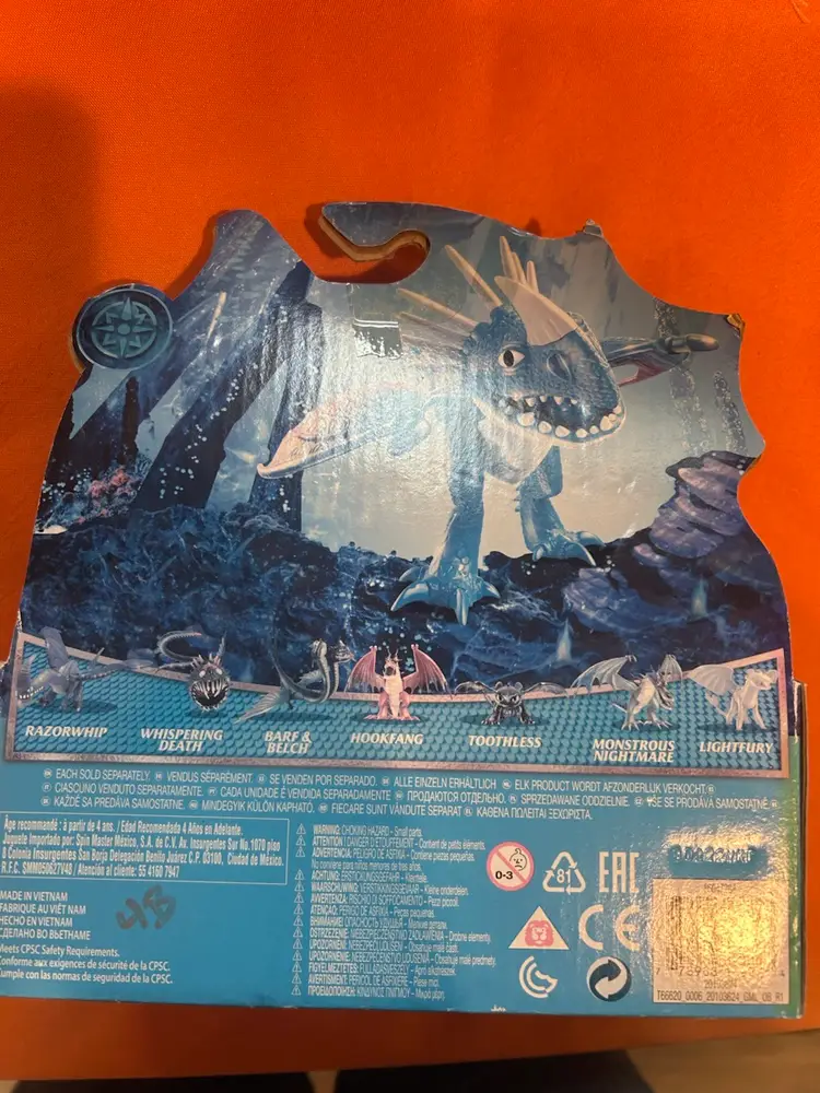 DreamWorks How To Train Your Dragon The Hidden World STORMFLY Deadly Nadder