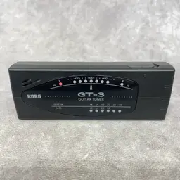 GT-3 Korg Guitar / Bass Tuner w/ LED Meter