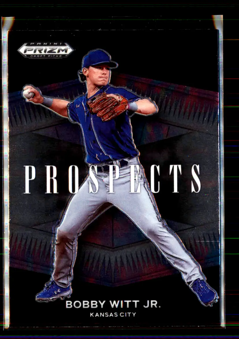 Bobby Witt Jr. 2021 Panini Prizm Draft Picks Prospects #P-BW - (135) - Kansas City Royals