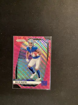 2024 Malik Nabers PRIZM Pink Wave