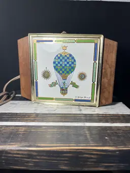 VTG Georges Briard Hot Butler Warmer With Air Balloon