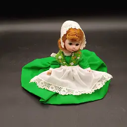 Vintage Madame Alexander 8" International Ireland Doll Blinky Eyes Box Doll In Pieces