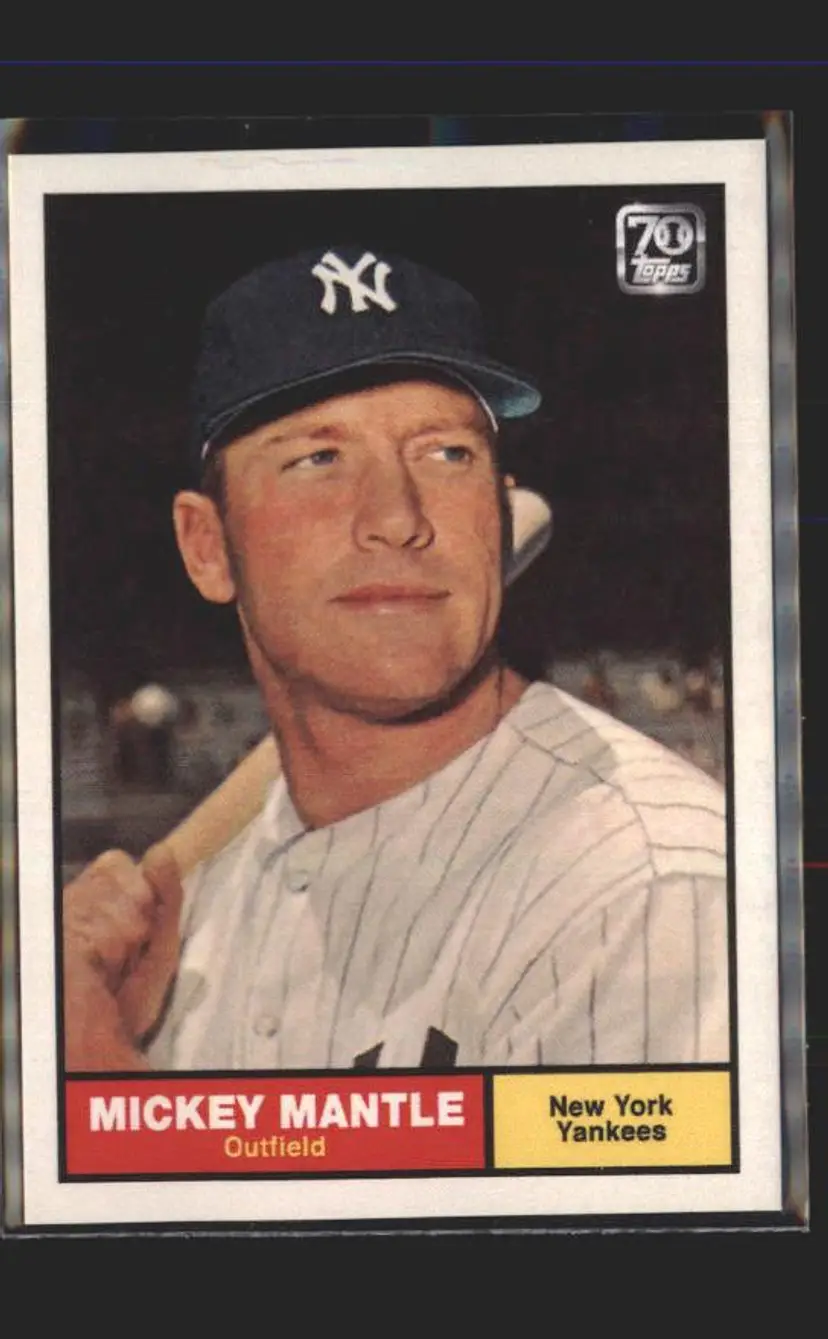2021 Topps x Mickey Mantle #22 Mickey Mantle - (137) - New York Yankees