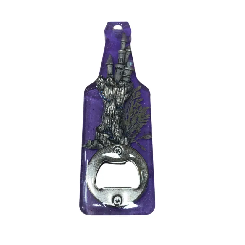 Purple Castle Handmade Bottle Opener