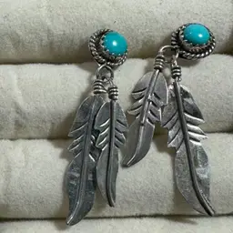 Sterling Turquoise earrings