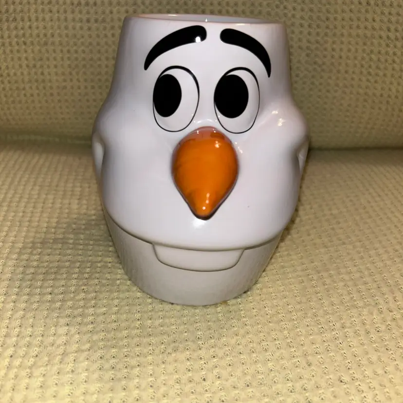 Disney Olaf Coffee Mug Authentic Disney Store Frozen Snowman Large Coffee Mug