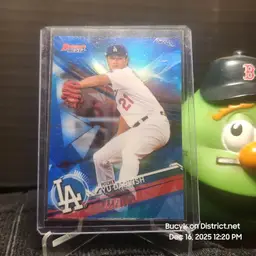 2017 Bowman's Best Blue - Yu Darvish Los Angeles Dodgers 84/150