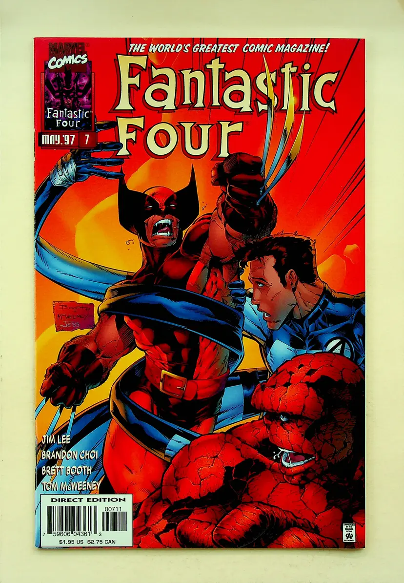 Fantastic Four #7 (May 1997, Marvel) - Near Mint