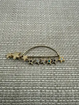 Star Stick Pin Gold Tone