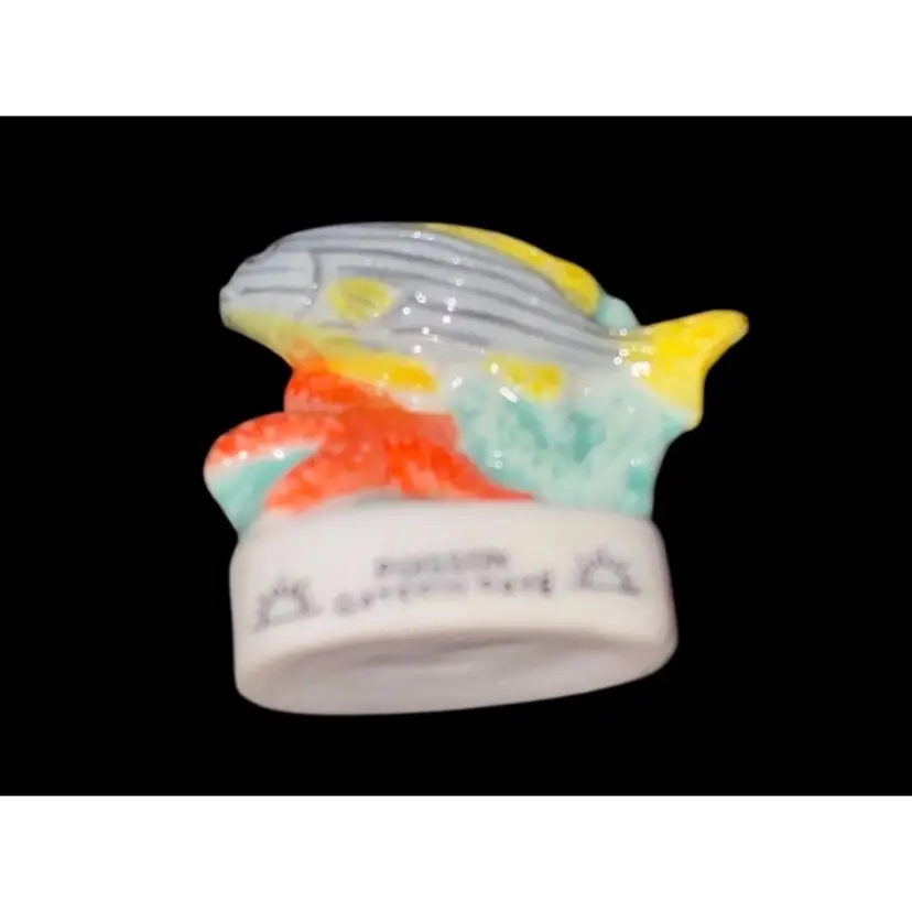 #14 - In From France Feves Porcelain Miniature Figurine As Pictured