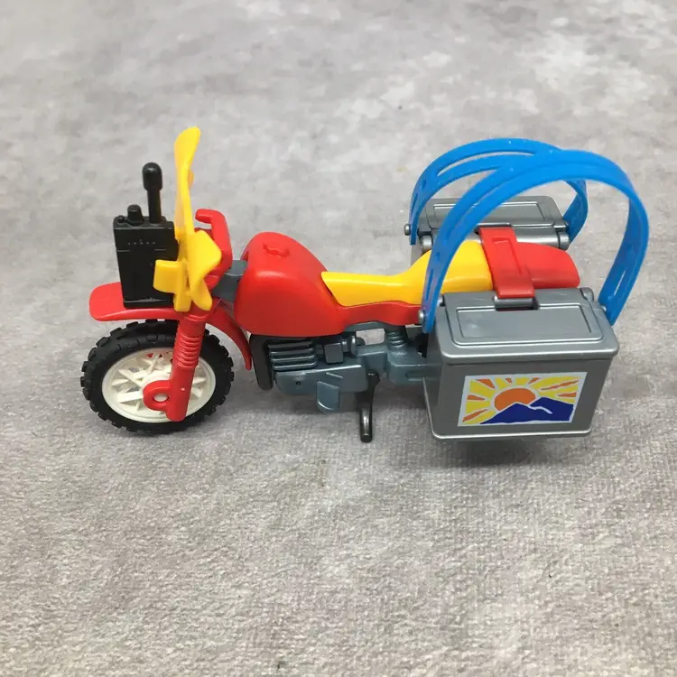 Playmobil 3222 Motorcycle & Rider- Missing parts