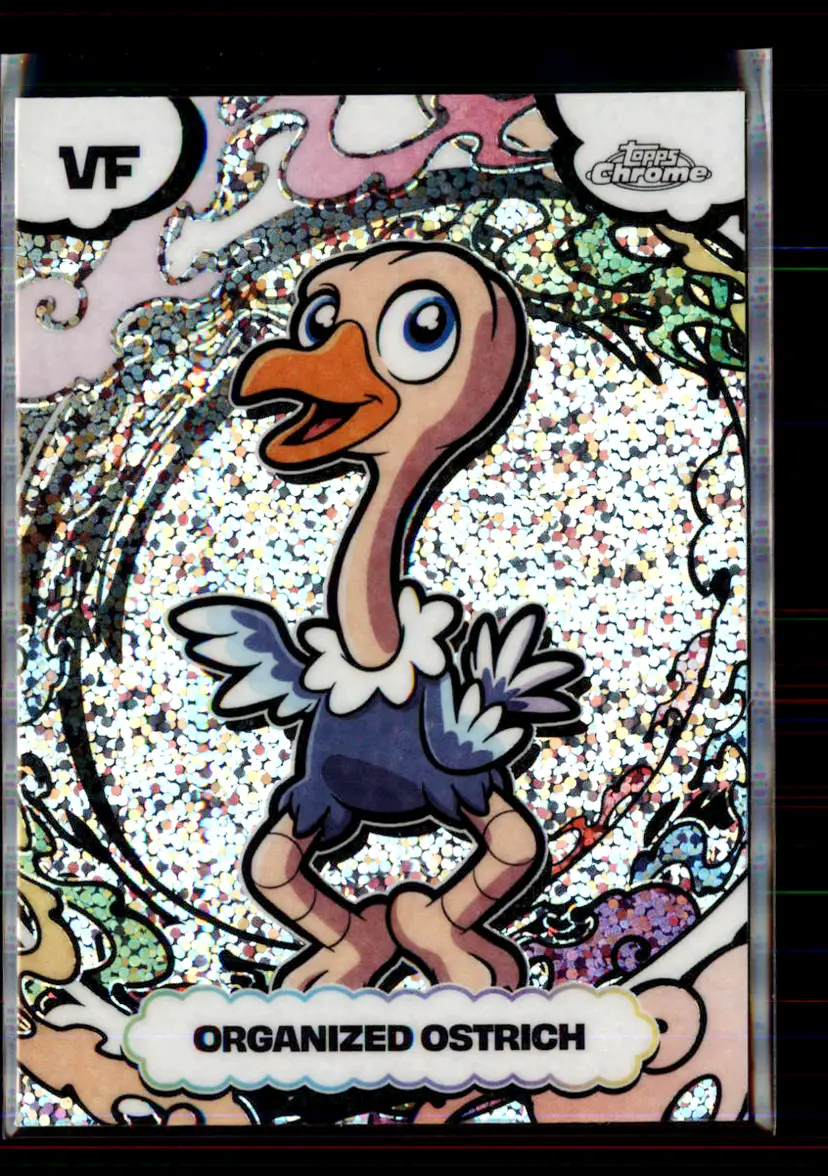 Organized Ostrich Manga Speckle 2026 Topps Chrome VeeFriends SSA-68 - (143)