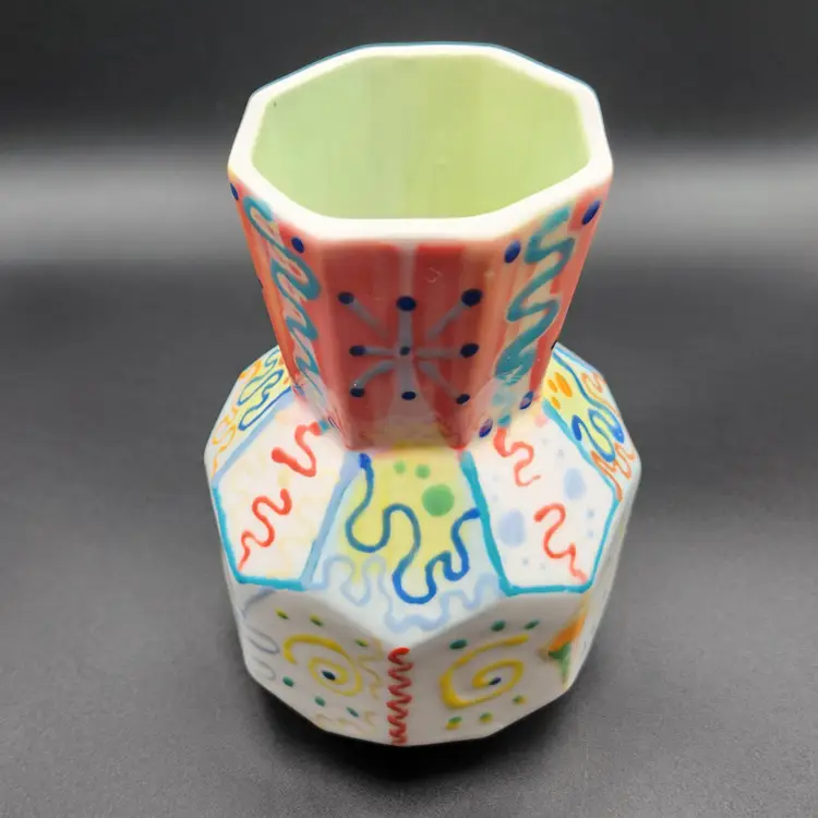 Mayco Geometric Vase