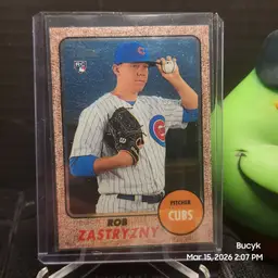 2017 Topps Heritage Chrome - Rob Zastryzny Chicago Cubs 757/999