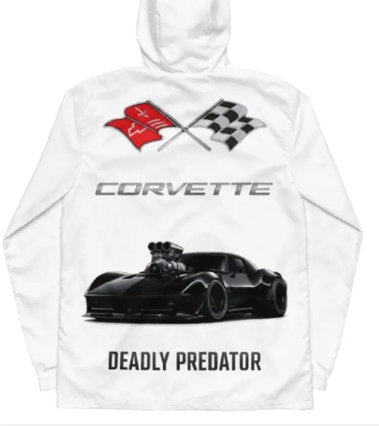 Corvette Performance Windbreaker – Lightweight Racing Jacket