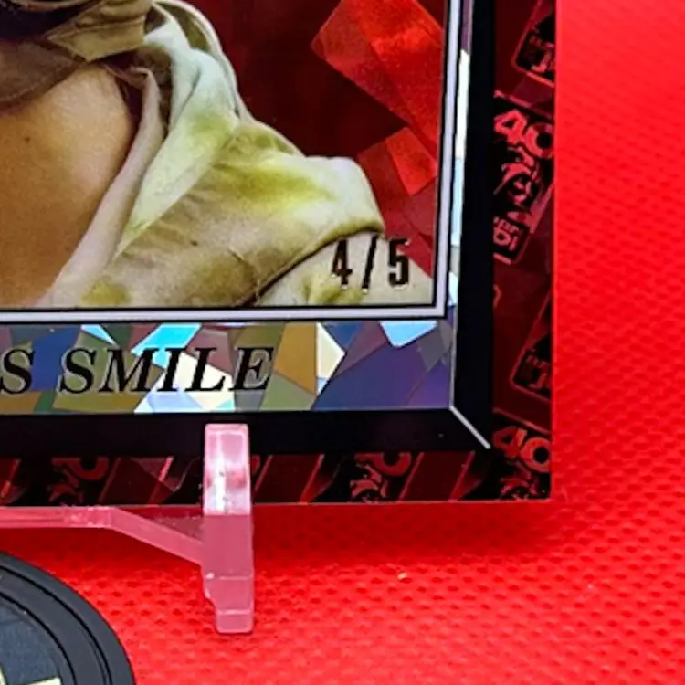 2023 Topps Sapphire Return Of The Jedi Princess Leia’s Smile Red Parallel #4/5 Star Wars 