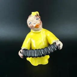 Accordion Player Figurine Hungary
