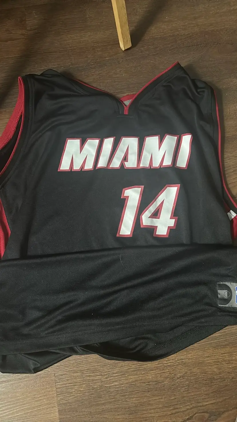 Miami Heat Tyler Herro Fabrics Xl Black Jersey
