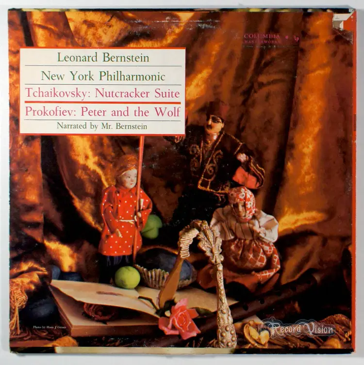 Leonard Bernstein - Peter and the Wolf / Nutcracker Suite (1964) Vinyl LP