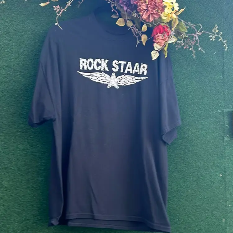 Rock Staar  Black T-Shirt (Rock Star)