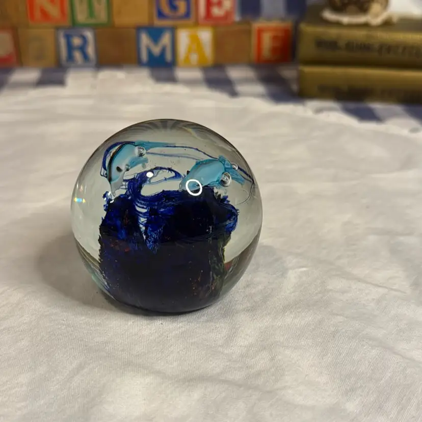 Two Fish Paperweight