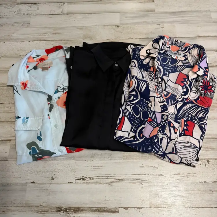 Lot of 3 Women’s Blouses – XS – Loft, Express, J.Crew