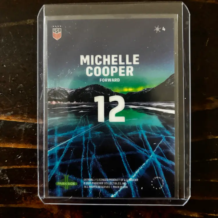 Michelle Cooper Ice Cold 2025 Parkside Thermal USWNT
