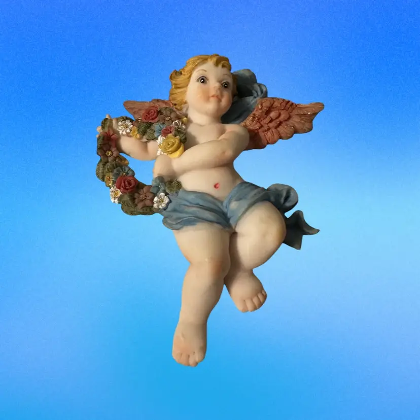 A vintage Baroque style resin wall decoration