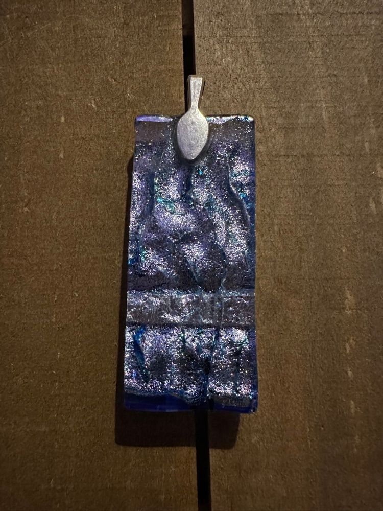 Murano-Style Dichroic Pendant