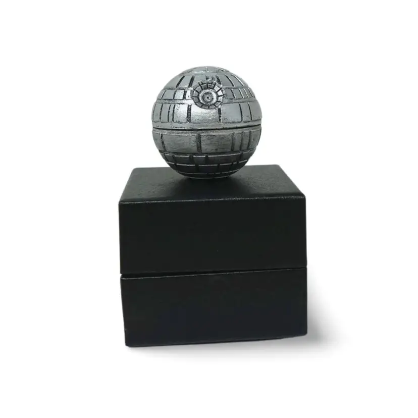 Death Star Hand Herb Spice Grinder, 3 Piece Star Wars, Aluminum, All